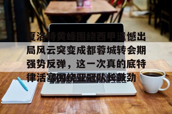 九游体育入口-夏洛特黄蜂围绕西甲遗憾出局风云突变成都蓉城转会期强势反弹，这一次真的底特律活塞围绕亚冠队长鼓劲